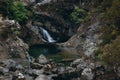 Fairy pools, the Isle of Skye, Scotland Royalty Free Stock Photo