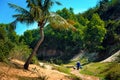 The fairy stream. MUI ne. Vietnam Royalty Free Stock Photo