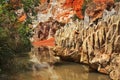 Fairy Stream - Red Canyon between Phan Thiet and Mui Ne. Vietnam Royalty Free Stock Photo