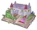 A fairy-tale book Royalty Free Stock Photo