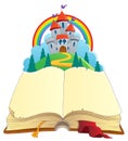 Fairy tale book theme image 1 Royalty Free Stock Photo
