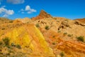 Fairy tale canyon in Kirgyzstan Royalty Free Stock Photo