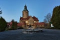 Fairy tale castle Czocha in Poland Royalty Free Stock Photo