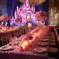 Fairy Tale Fantasy: Dreamy Watercolor Illustration of Magical Reception