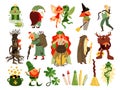 Fairy Tale Forest Characters Set Royalty Free Stock Photo