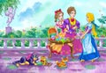 Fairy tale heroines Royalty Free Stock Photo
