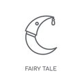 Fairy tale linear icon. Modern outline Fairy tale logo concept o