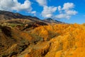 Fairy Tale rainbow canyon Skazka in Kyrgyzstan