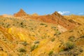 Fairy Tale rainbow canyon Skazka in Kyrgyzstan