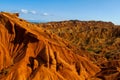 Fairy Tale rainbow canyon Skazka in Kyrgyzstan