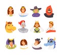 Fairy tale Royal characters Royalty Free Stock Photo