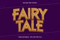 Fairy Tale Vector Text Effect