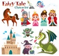 Fairy tales characters Royalty Free Stock Photo