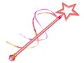 Fairy wand Royalty Free Stock Photo