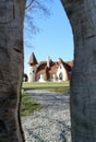 Fairytale clay castle