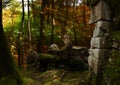 Fairytale Forest mood Royalty Free Stock Photo