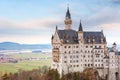 Fairytale Neuschwanstein Castle, Bavaria, Germany Royalty Free Stock Photo
