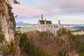 Fairytale Neuschwanstein Castle, Bavaria, Germany Royalty Free Stock Photo