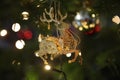 A fairytale rudolf rentier as a Christmas decorations Royalty Free Stock Photo