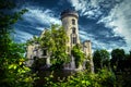 Fairytale ruin of a french castle