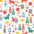 Fairytale Seamless Pattern