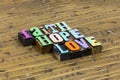 Faith hope love life worship god believe yourself positive attitude Royalty Free Stock Photo