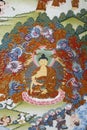 Faith, spirituality and religion. Tibetan Thangka Royalty Free Stock Photo