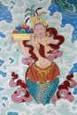 Faith, spirituality and religion. Tibetan Thangka Royalty Free Stock Photo