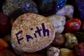 Faith Written on a Stone