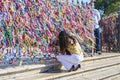 Faithful celebrate the first Friday of the year 2019 at Igreja do Senhor do Bonfim. Salvador, Bahia, Brazil