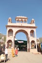 Faithful Devotees on pilgrimage in India