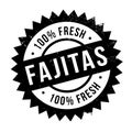 Fajitas stamp rubber grunge