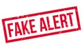 Fake Alert rubber stamp