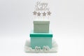 Fake cake - DIY Gift Box Cake. Birthday cake made with boxes