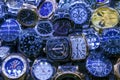 Fake counterfeit watches asian market Royalty Free Stock Photo