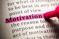 motivation Royalty Free Stock Photo