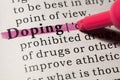 Definition of doping