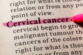 Definition of cervical cancer