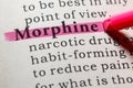 Definition of morphine