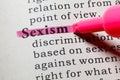 Definition of Sexism