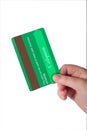 Falso verde crédito tarjeta 3 
