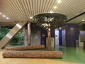 Fake modern decorative tree for stylish interiors