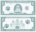 Fake money Royalty Free Stock Photo