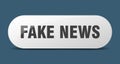 fake news button. fake news sign. key. push button. Royalty Free Stock Photo