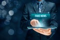 Fake news concept Royalty Free Stock Photo