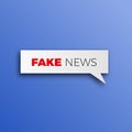 Fake news HOAX concept