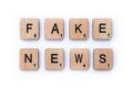 FAKE NEWS Royalty Free Stock Photo