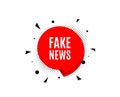 Fake news symbol. Media newspaper sign. Vector