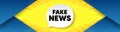 Fake news symbol. Media newspaper sign. Vector Royalty Free Stock Photo