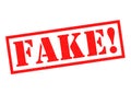 FAKE! Rubber Stamp Royalty Free Stock Photo